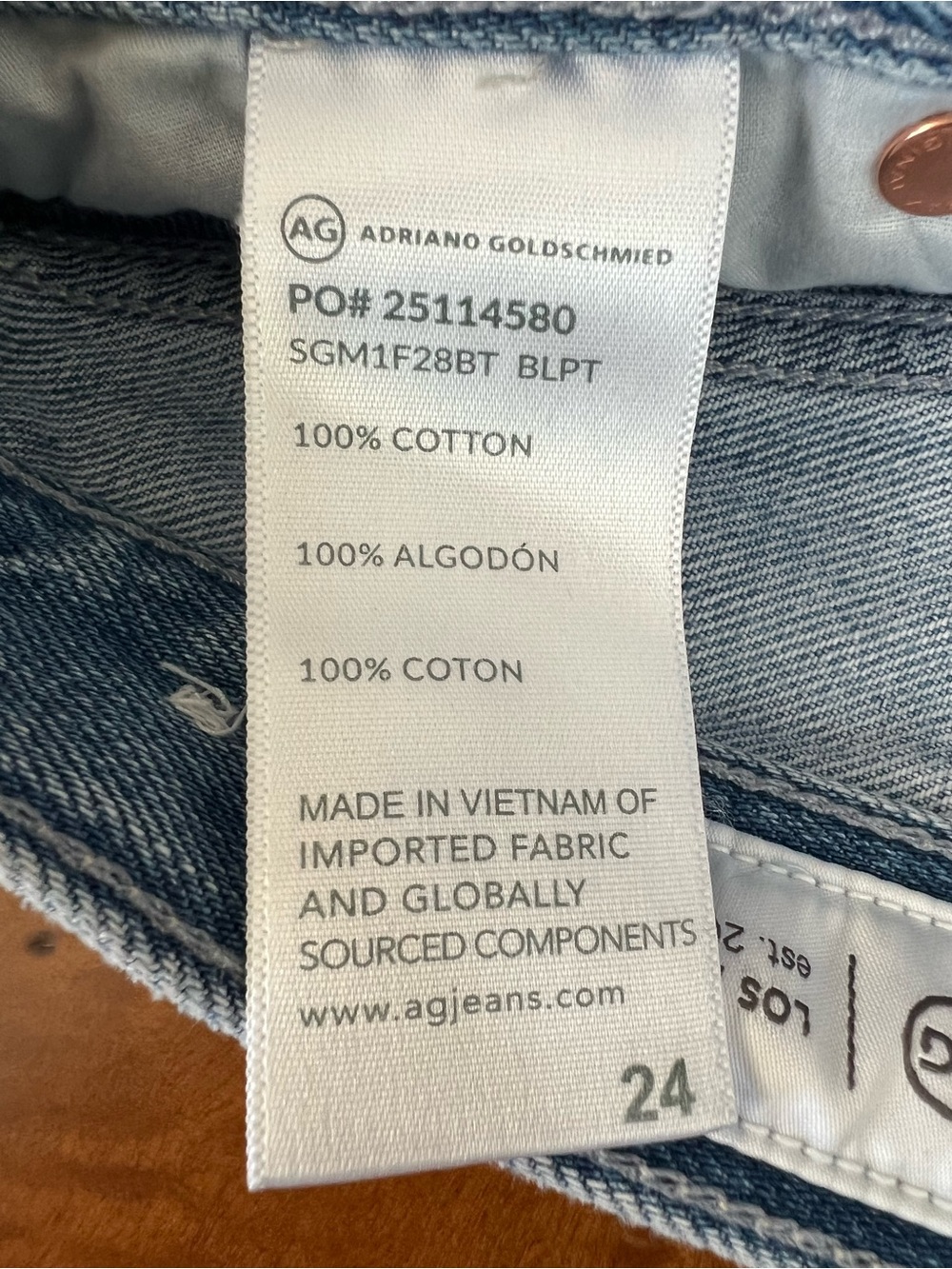 AG Hattie High Rise Barrel Leg Jeans - Picture 3 of 4